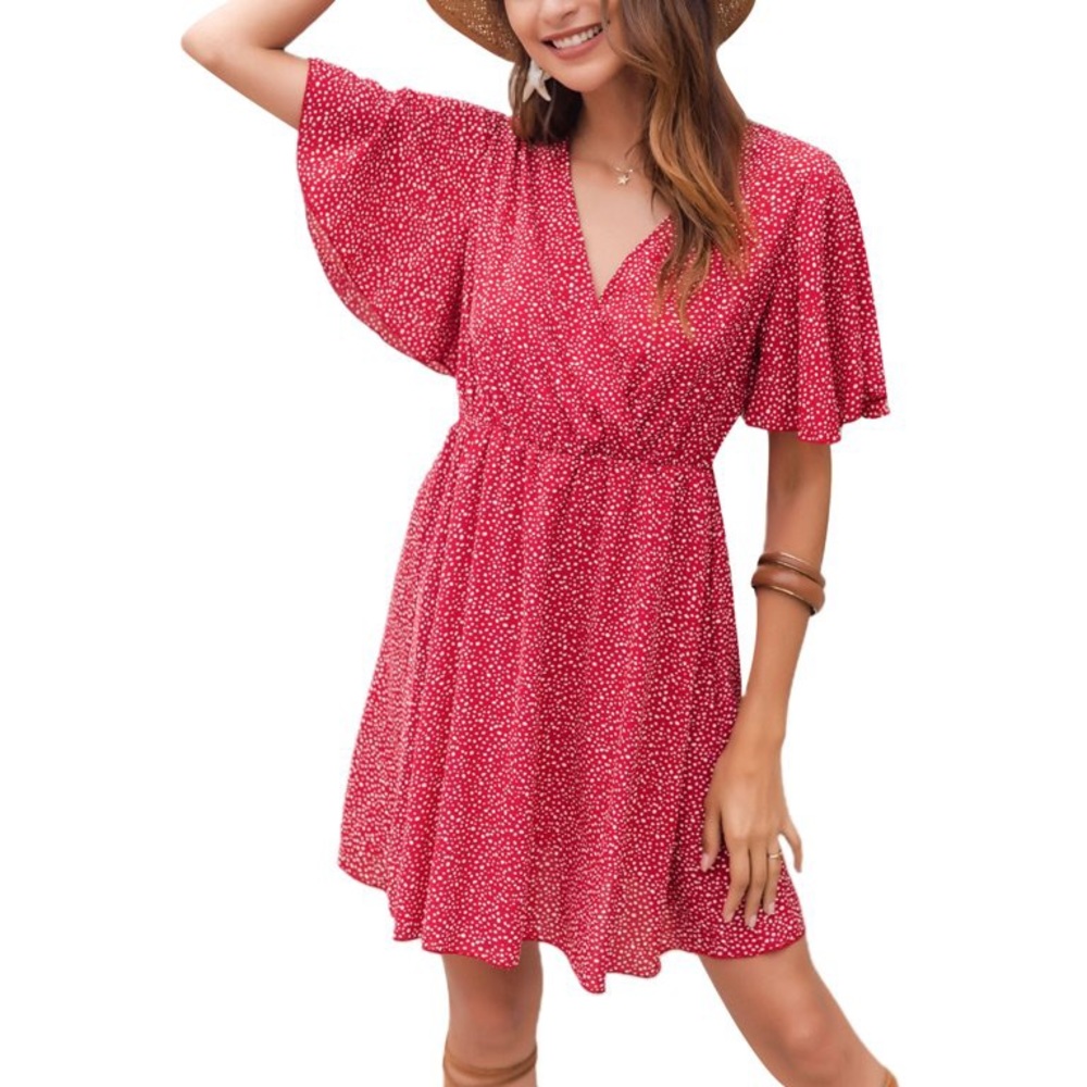 SheIn Curve Polka Dot Sundress 1XL